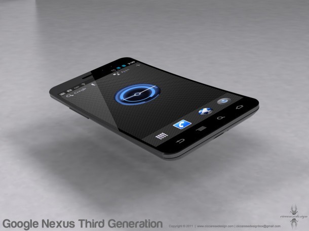 Как мог бы выглядеть Google Nexus Prime