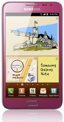 В России появился розовый Galaxy Note
