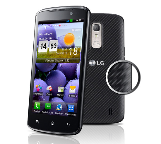 В Европе анонсирован Android-смартфон LG Optimus True HD LTE