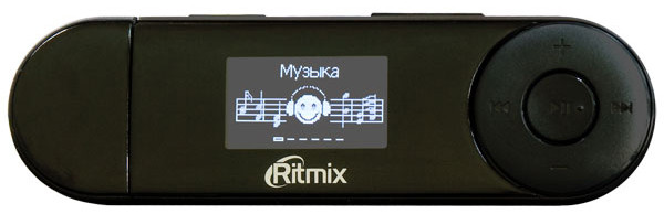 Ritmix RF-3200: музыкальный плеер с в формфакторе «USB-драйв»
