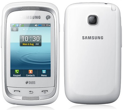 Samsung C3262 Champ Neo Duos: дешевый телефон с тачскрином и поддержкой двух SIM-карт 