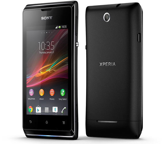 В России начались продажи бюджетного смартфона Sony Xperia E