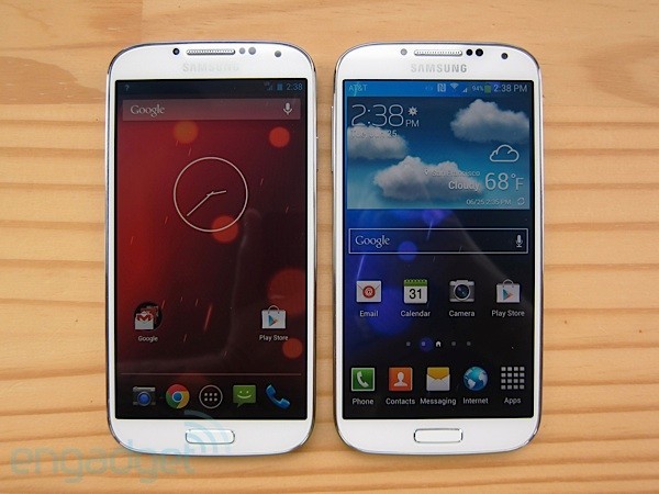 Samsung Galaxy S4 и Samsung Galaxy S4 Google Edition: результаты сравнения 