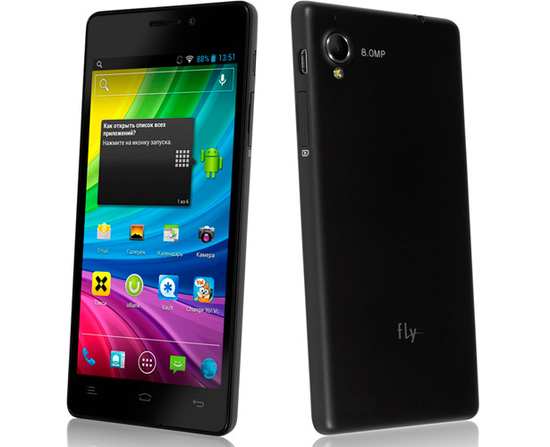 Fly IQ4412 Quad Coral: смартфон с 4,77-дюймовым экраном AMOLED