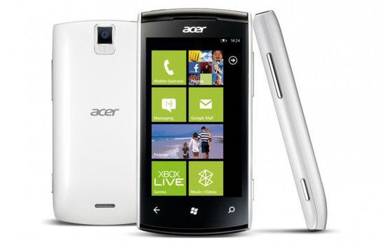 Acer выпустит смартфон на Windows Phone после получения этой ОС 15% европейского рынка