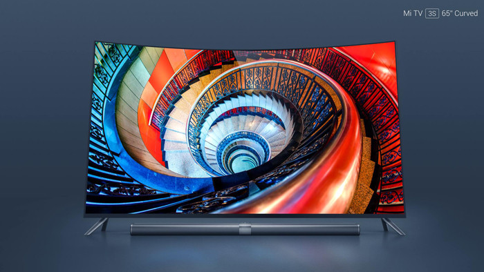 Xiaomi представила 65-дюймовый изогнутый телевизор Mi TV 3S