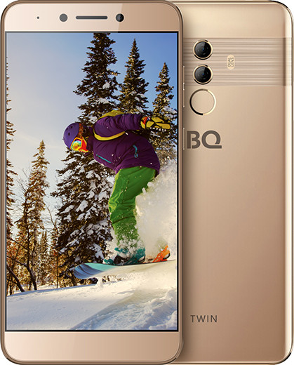 Смартфон BQ 5516L Twin за 7 990 рублей получил Full HD-экран и ОС Android 8.1 Oreo 