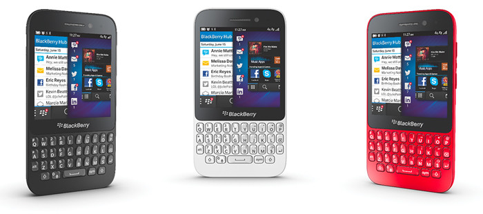 Представлен бюджетный смартфон с QWERTY-клавиатурой BlackBerry Q5