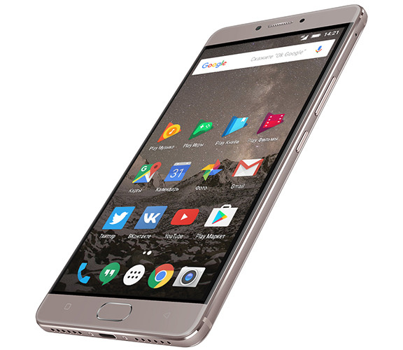 Highscreen Power Five Max: смартфон с экраном Super AMOLED и батареей на 5 000 мАч