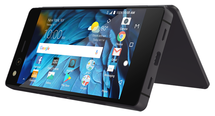 В Россию приехал раскладной смартфон-квадрат ZTE Axon M с двумя экранами 