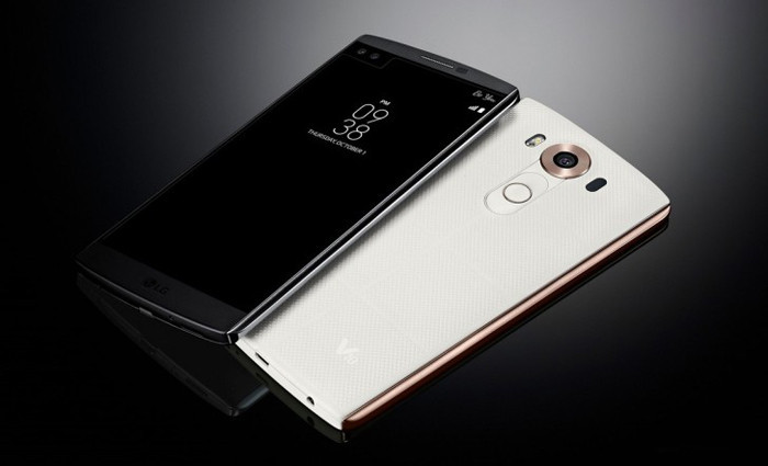 Начинаются продажи флагманского смартфона LG V10 с двумя дисплеями