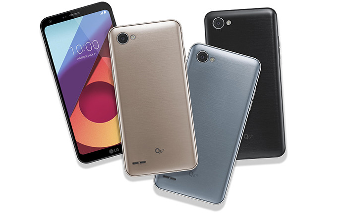 LG представляет смартфоны Q6 – средний класс, экраны 18:9 и Android 7.1 Nougat