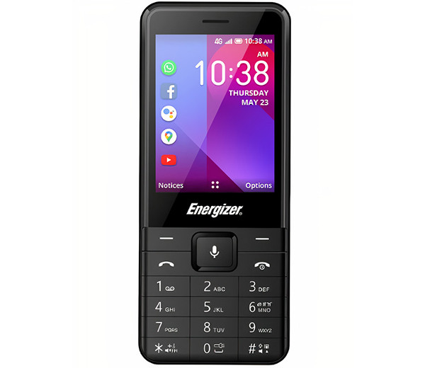 Представлен кнопочный телефон Energizer E280S с LTE, GPS, WhatsApp и сервисами Google