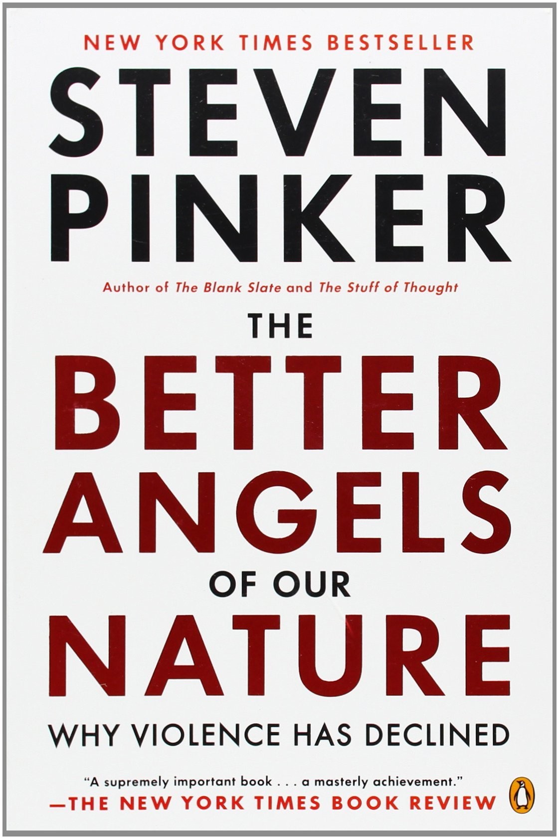 Стивен Пинкер «Лучшее в нас»