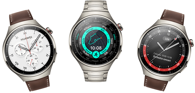 В РФ приехали смарт-часы Huawei Watch 4 и Watch 4 Pro с поддержкой eSIM и NFC фото
