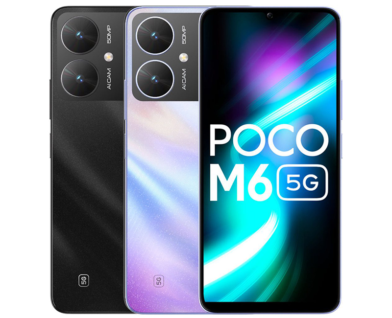 Бюджетный смартфон Poco M6 5G получил камеру на 50 мегапикселей и 256 Гбайт памяти фото