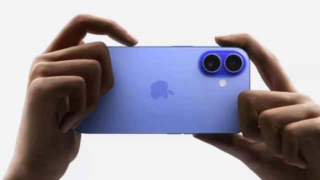 Управление камерой iPhone 16