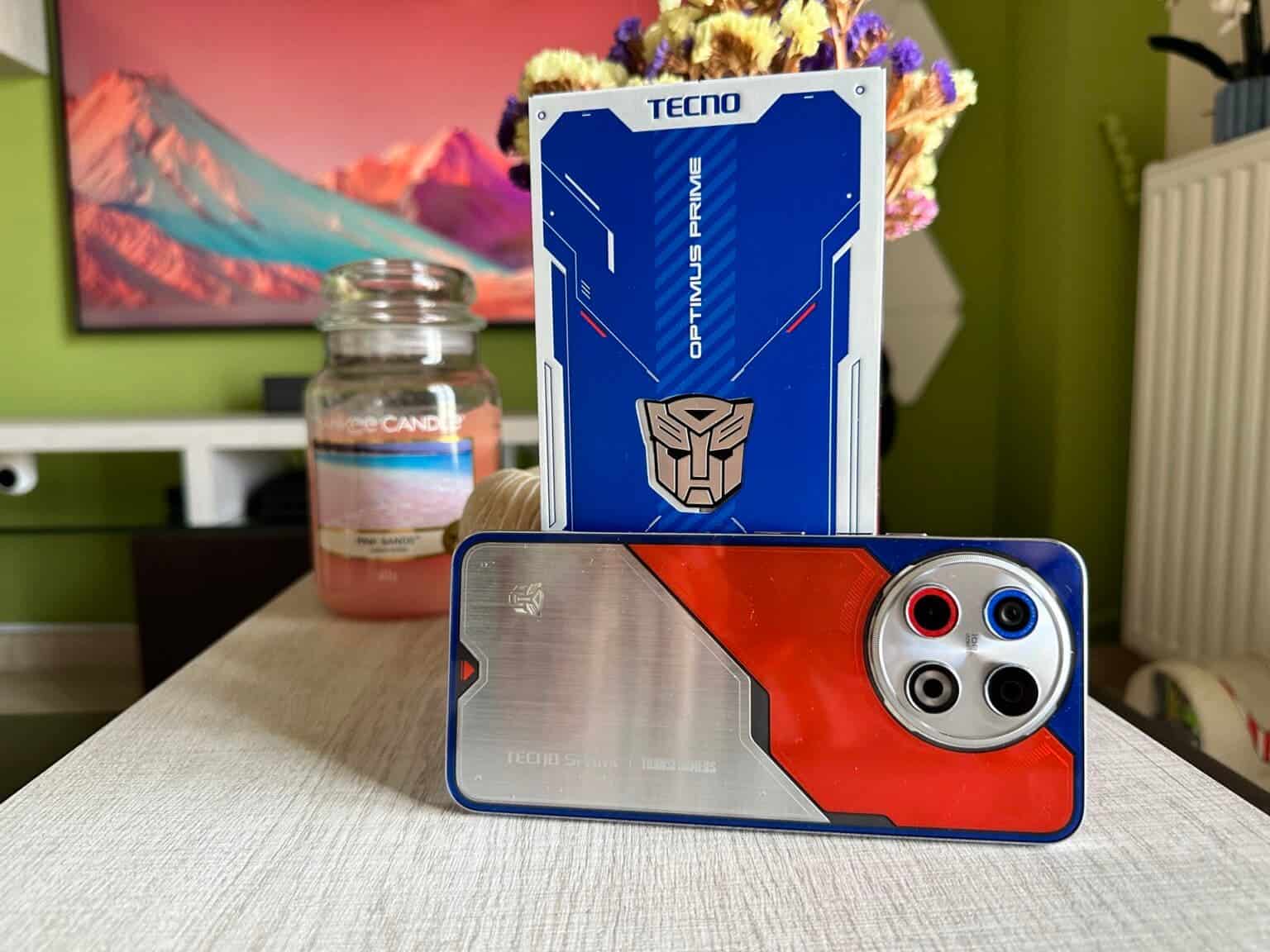 TECNO SPARK 30 Pro Transformer Edition Optimus Prime