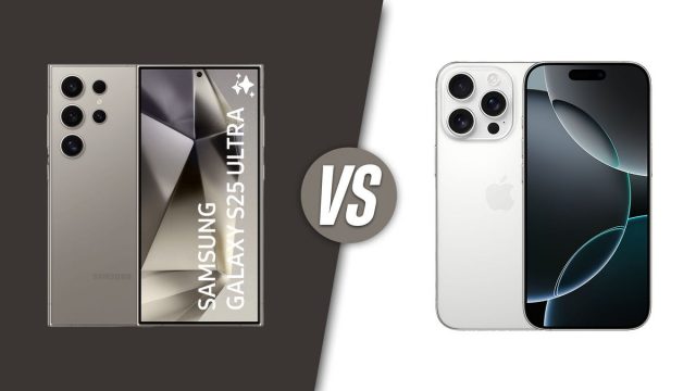 Samsung Galaxy S25 Ultra vs iPhone 16 Pro Max