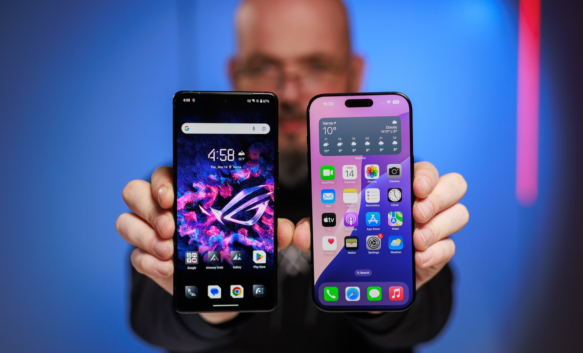 ROG Phone 9 Pro vs iPhone 16 Pro Max