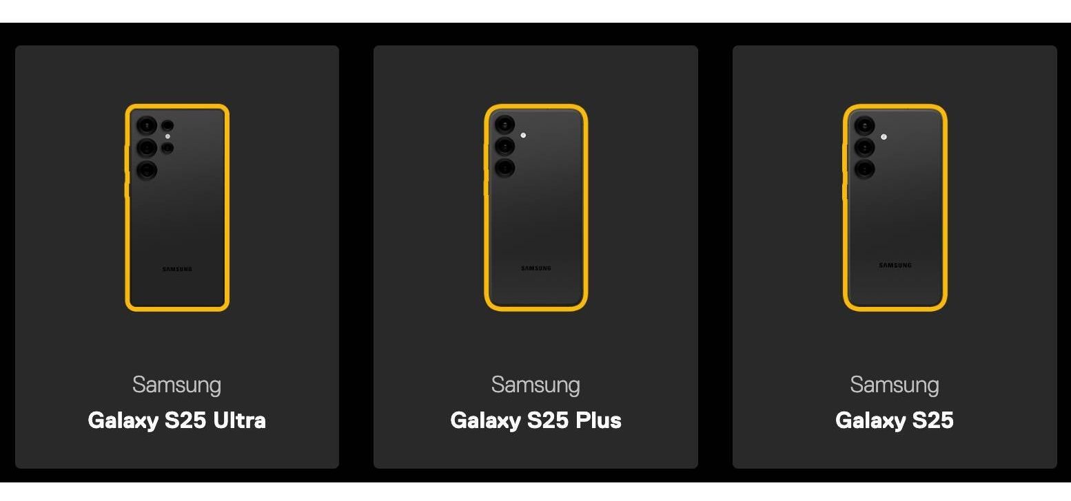 Производитель аксессуаров обнародовал окончательный дизайн серии Galaxy S25