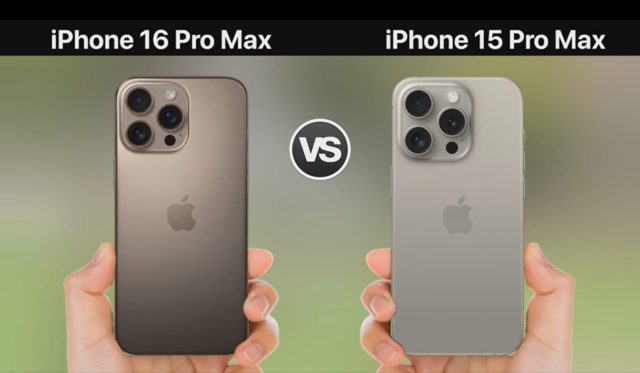 Сравниваем iPhone 16 Pro Max и iPhone 15 Pro Max