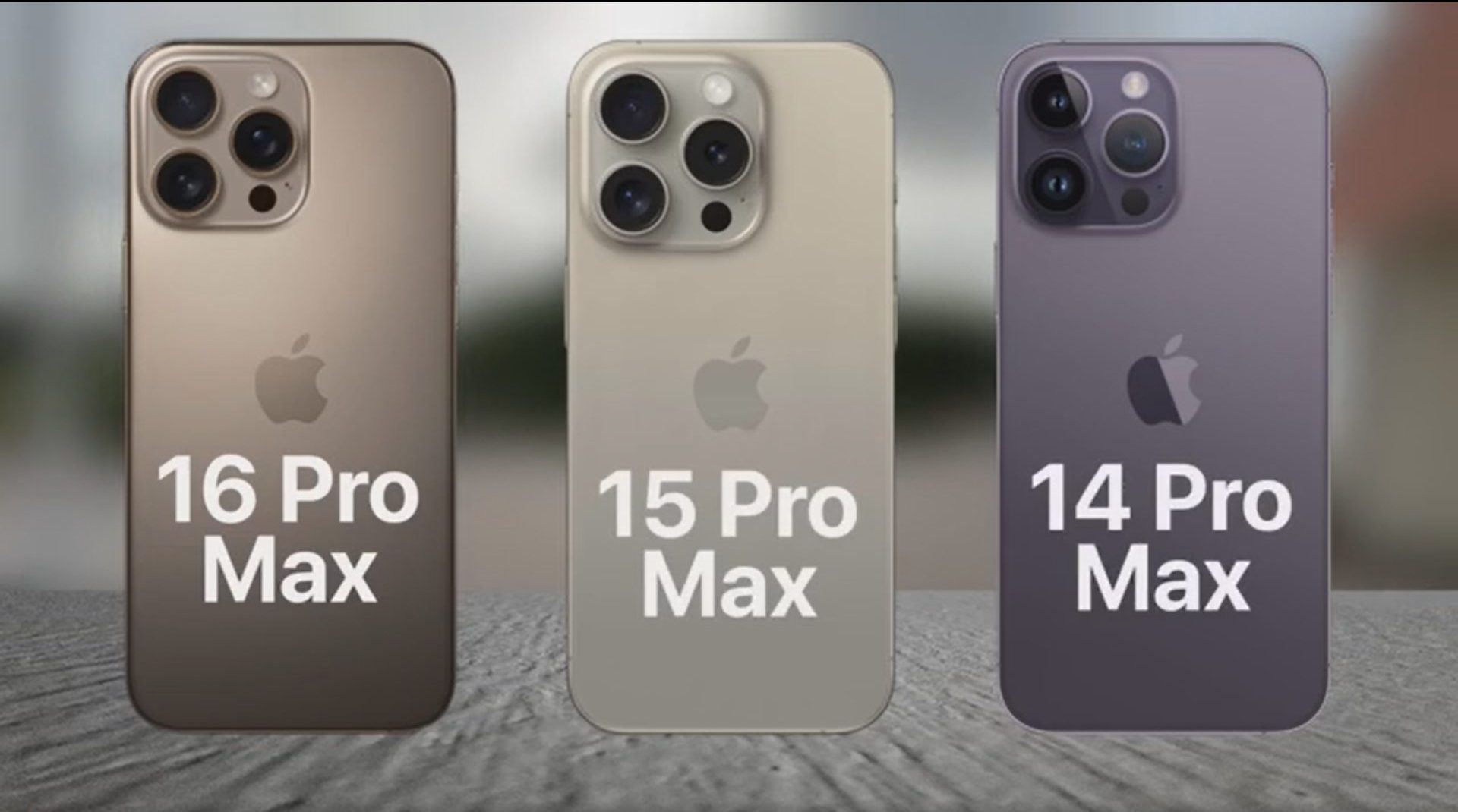 Сравниваем iPhone 16 Pro Max, iPhone 15 Pro Max и iPhone 14 Pro Max