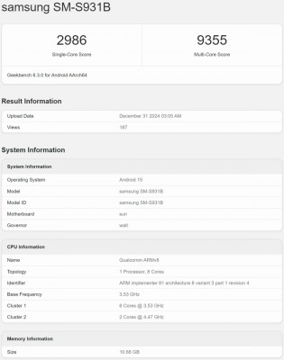 Чего ожидать от Samsung Galaxy S25? фото