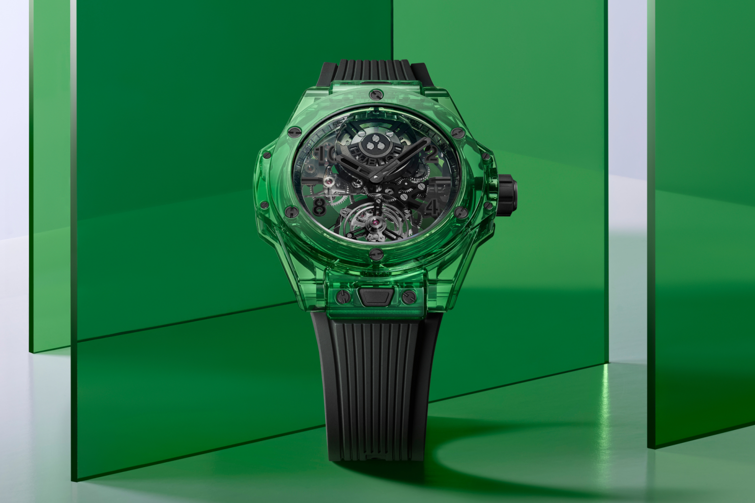 Hublot Big Bang Tourbillon Automatic Green Saxem