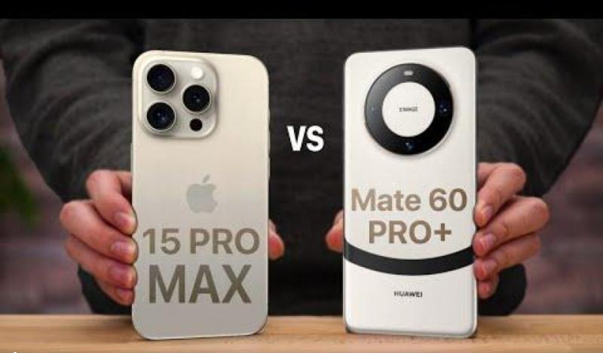 Сравнение iPhone 15 Pro Max и Huawei Mate 60 Pro Plus