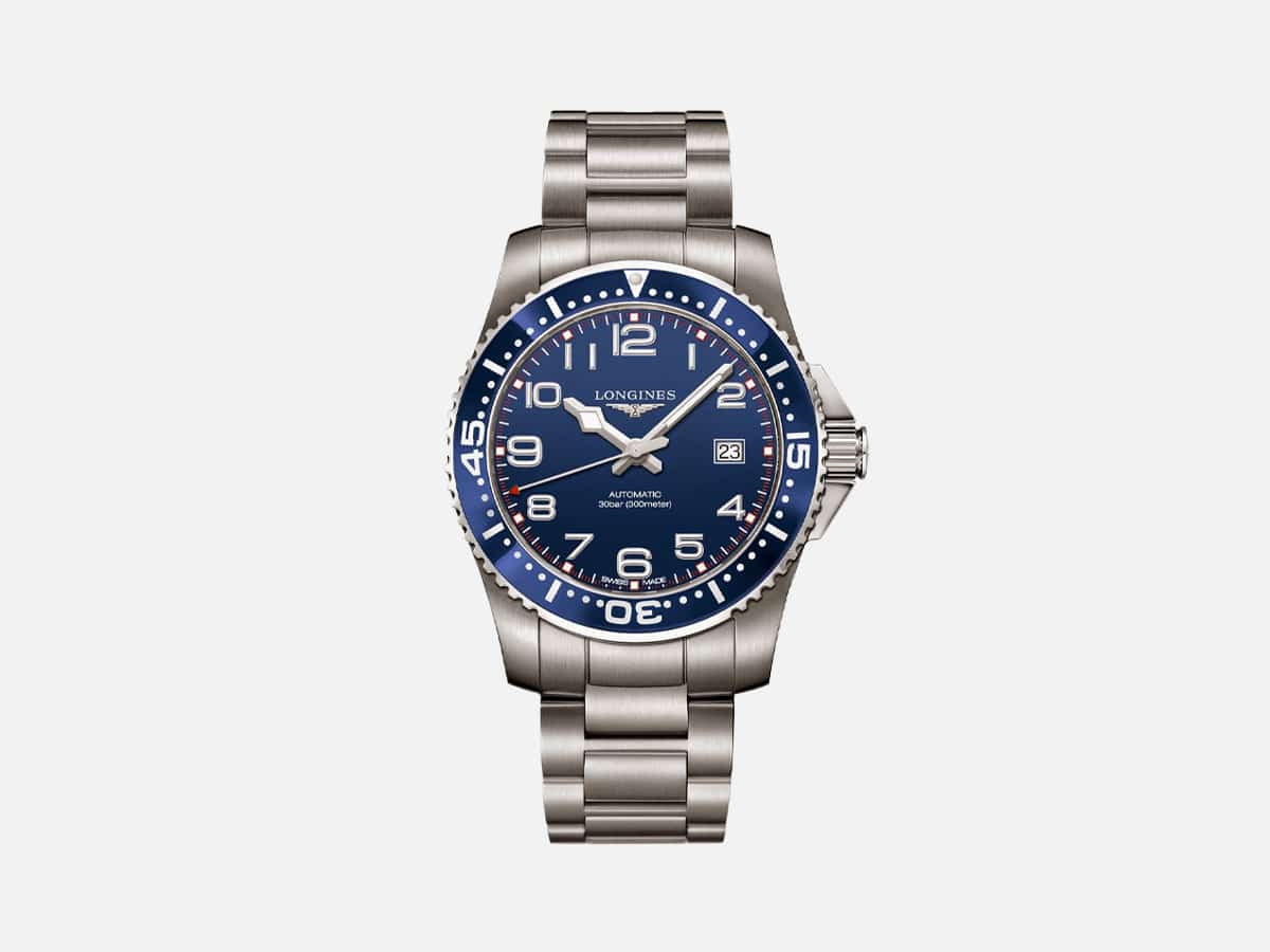 Longines HydroConquest Blue Dial Stainless Steel Watch